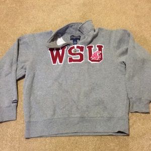 WSU quarter zip